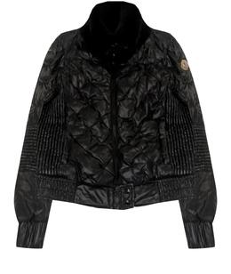 MONCLER: Чёрная куртка 