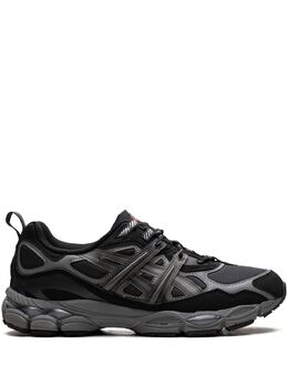 ASICS: Чёрные кроссовки  Gel