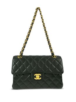 CHANEL Pre-Owned: Чёрная сумка 