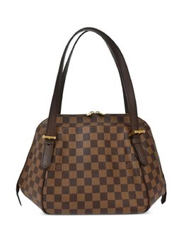 Louis Vuitton Pre-Owned: Коричневая сумка-шоппер 