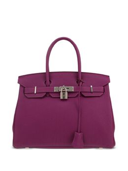 Hermès Pre-Owned: Фиолетовая сумка 