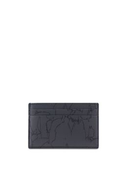 Alexander McQueen: Чёрный картхолдер  Graffiti
