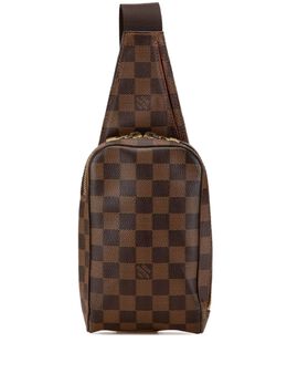 Louis Vuitton Pre-Owned: Коричневая сумка через плечо 