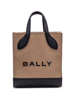 Bally: Коричневая сумка-шоппер 