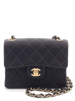 CHANEL Pre-Owned: Чёрная сумка 