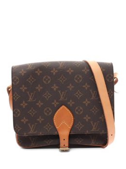 Louis Vuitton Pre-Owned: Коричневая сумка 