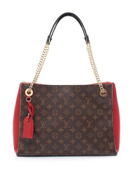 Louis Vuitton Pre-Owned: Коричневая сумка-шоппер 