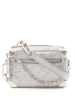 Louis Vuitton Pre-Owned: Серебристая сумка 