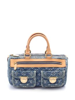 Louis Vuitton Pre-Owned: Голубая сумка 