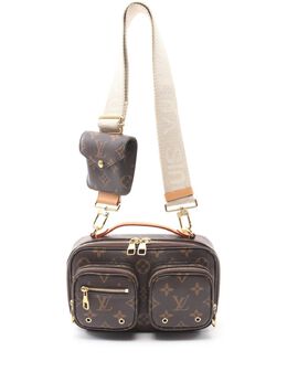 Louis Vuitton Pre-Owned: Коричневая сумка 