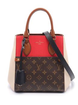 Louis Vuitton Pre-Owned: Многоцветная сумка 