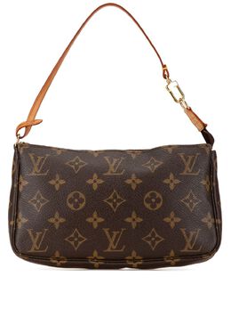 Louis Vuitton Pre-Owned: Коричневая сумка 
