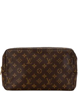 Louis Vuitton Pre-Owned: Коричневый клатч 