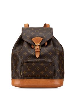 Louis Vuitton Pre-Owned: Коричневый рюкзак 