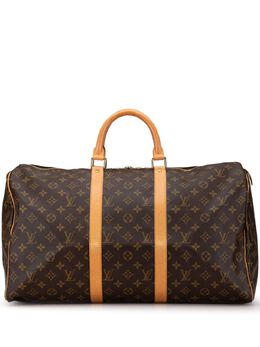 Louis Vuitton Pre-Owned: Коричневая сумка 