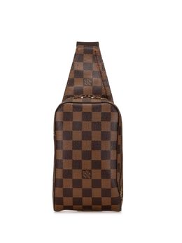 Louis Vuitton Pre-Owned: Коричневая сумка через плечо 