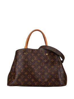 Louis Vuitton Pre-Owned: Коричневая сумка 