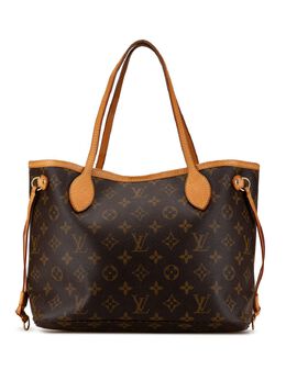 Louis Vuitton Pre-Owned: Коричневая сумка-шоппер 