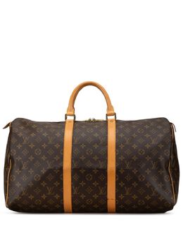 Louis Vuitton Pre-Owned: Коричневая сумка 