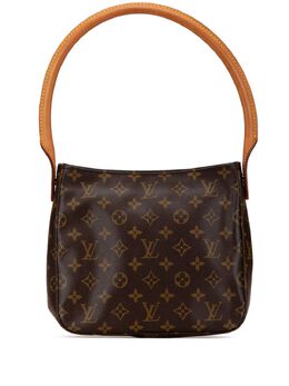 Louis Vuitton Pre-Owned: Коричневая сумка 