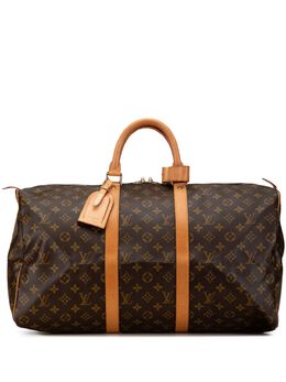 Louis Vuitton Pre-Owned: Коричневая сумка 