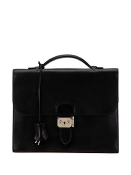 Hermès Pre-Owned: Чёрная сумка 