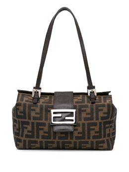 Fendi Pre-Owned: Коричневая сумка 