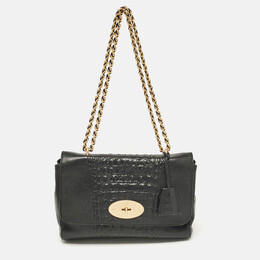 Mulberry: Чёрная сумка  Lily