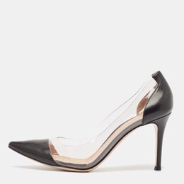 Gianvito Rossi: Чёрные туфли  Plexi