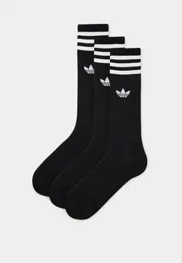 adidas Originals: Чёрные носки 