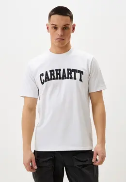 Carhartt WIP: Белая футболка 