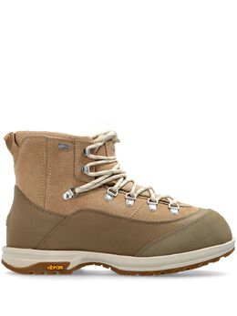 UGG: Бежевые ботинки 