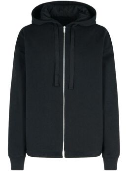 Jil Sander: Чёрная толстовка  Drawstring