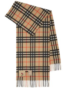 Burberry: Бежевый шарф  Vintage Check