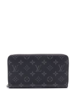 Louis Vuitton Pre-Owned: Чёрный кошелёк 