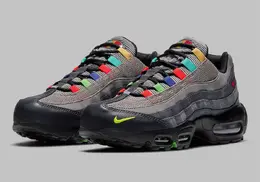 Nike: Серые кроссовки  Air Max 95