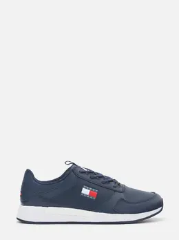 Tommy Hilfiger: Синие кроссовки  Runner