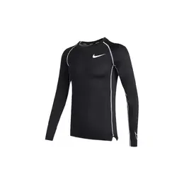 Nike: Чёрный свитшот  Dri FIT