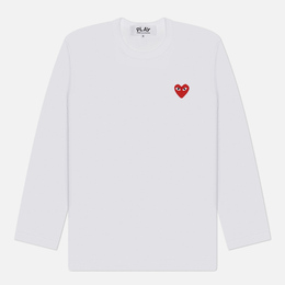 Comme des Garcons Play: Красный свитшот  Heart