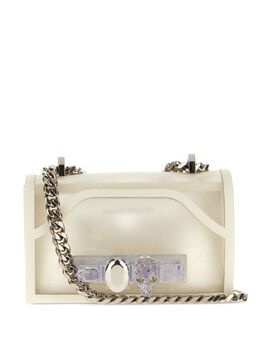 Alexander McQueen: Прозрачная сумка  Jewelled Satchel