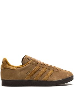 adidas: Коричневые кроссовки  Gazelle