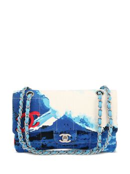 CHANEL Pre-Owned: Голубая сумка 