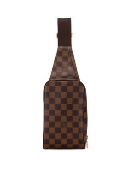 Louis Vuitton Pre-Owned: Коричневая сумка через плечо 