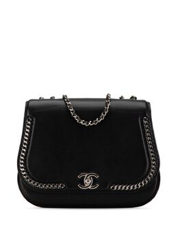 CHANEL Pre-Owned: Чёрная сумка 