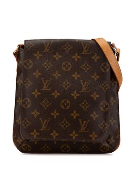 Louis Vuitton Pre-Owned: Коричневая сумка 