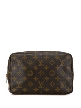 Louis Vuitton Pre-Owned: Коричневый клатч 