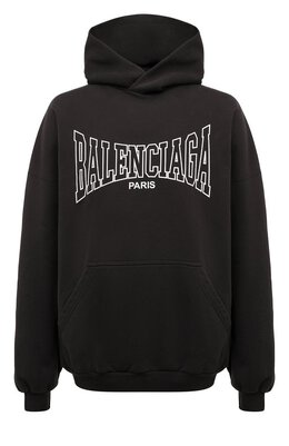 Balenciaga: Хлопковая толстовка 