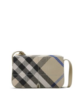 Burberry: Бежевая сумка 
