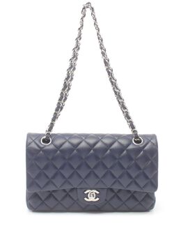 CHANEL Pre-Owned: Синяя сумка 