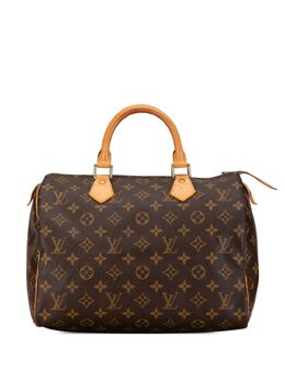 Louis Vuitton Pre-Owned: Коричневая сумка 